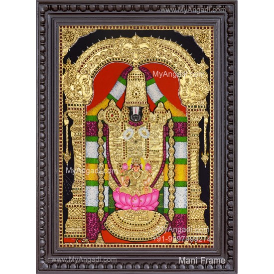 Balaji Lakshmi Tanjore Painting