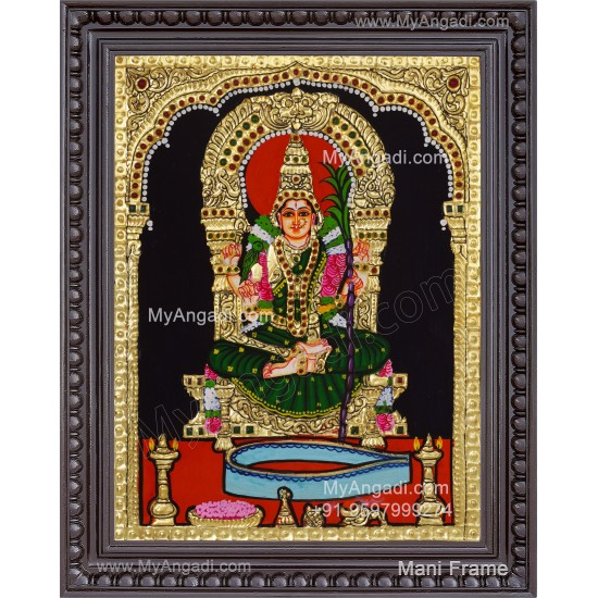 Lalitha Devi Tanjore Painting Lalitha Devi Tanjore Painting