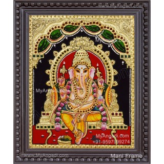 Ganesha Tanjore Paintings