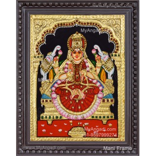 Gajalakshmi Tanjore Painting