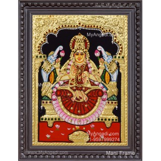 Gajalakshmi Tanjore Painting