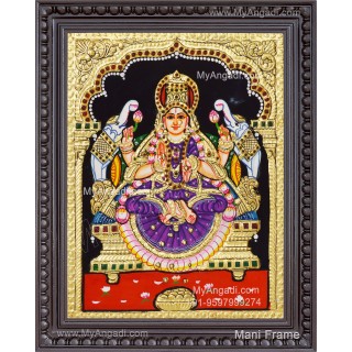 Gajalakshmi Tanjore Painting