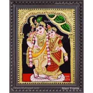 Radha Krishna Tanjore Paintings