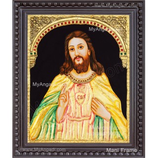 Jesus Tanjore Painting