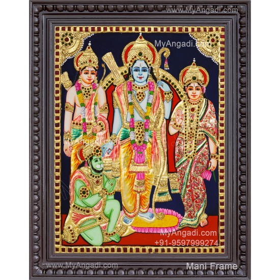 Ram Durbar Tanjore Painting Ram Durbar Tanjore Painting