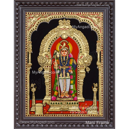 Raja Alangara Murugan Tanjore Painting Raja Alangara Murugan Tanjore Painting