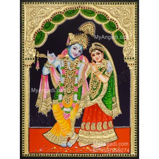 Radha Krishna Tanjore Painting Radha Krishna Tanjore Painting