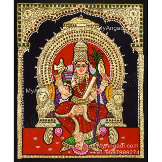 Lalitha Devi Tanjore Painting