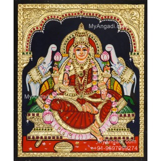 Gajalakshmi Tanjore Painting Gajalakshmi Tanjore Painting