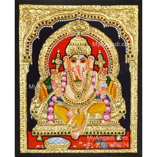 Ganehsa Tanjore Painting Ganehsa Tanjore Painting