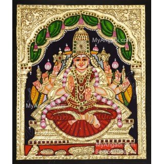 Lakshmi Tanjore Painting Lakshmi Tanjore Painting