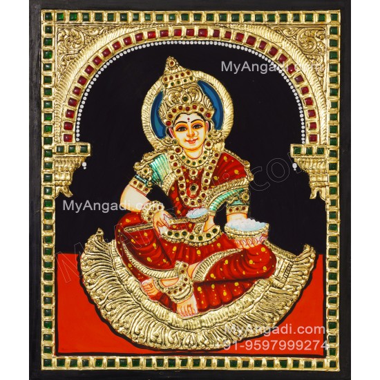 Annapoorani Tanjore Painting Annapoorani Tanjore Painting