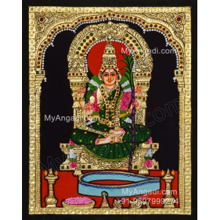 Lalitha Devi Tanjore Painting Lalitha Devi Tanjore Painting