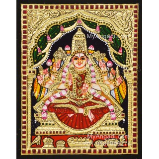 Lakshmi Tanjore Painting Lakshmi Tanjore Painting