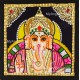 Ganesha Face Tanjore Painting Ganesha Face Tanjore Painting