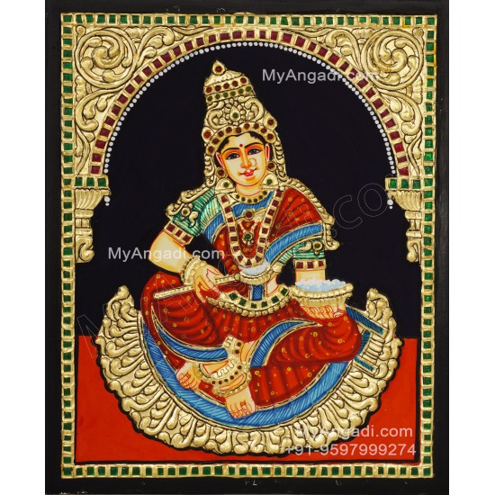 Annapoorani Tanjore Painting Annapoorani Tanjore Painting