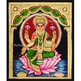 Lakshmi Tanjore Painting Lakshmi Tanjore Painting