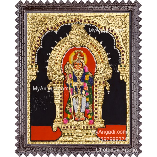 Murugan Tanjore Painting
