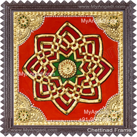 Aiswarya Kolam Tanjore Painting