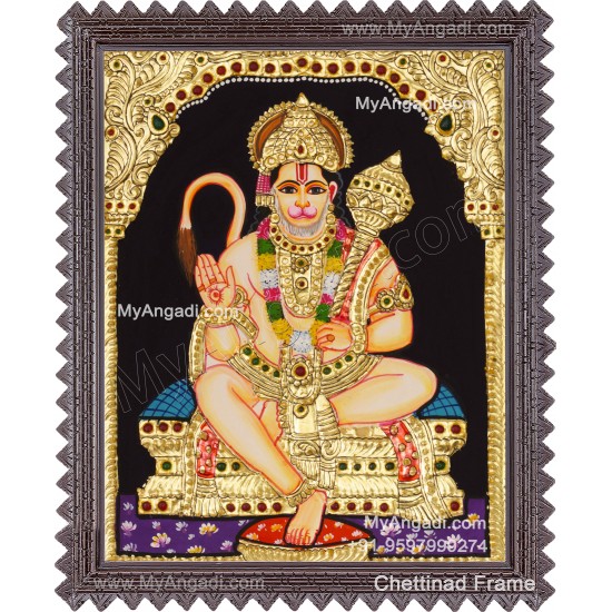 Hanuman Tanjore Painting
