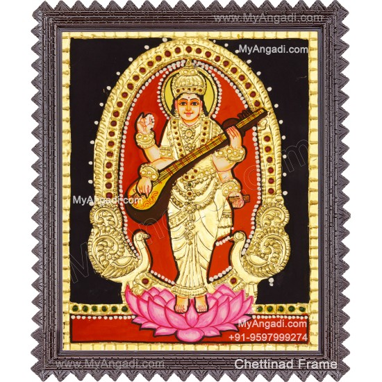Saraswathi Tanjore Paintings