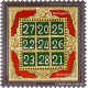 Kubera Yantra Tanjore Painting
