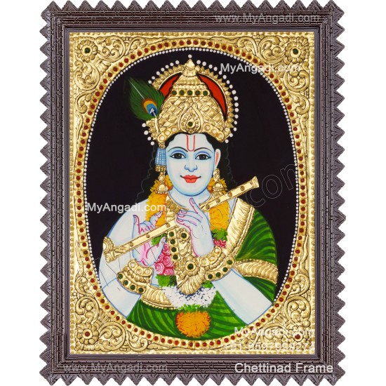 Krishna Tanjore Painting