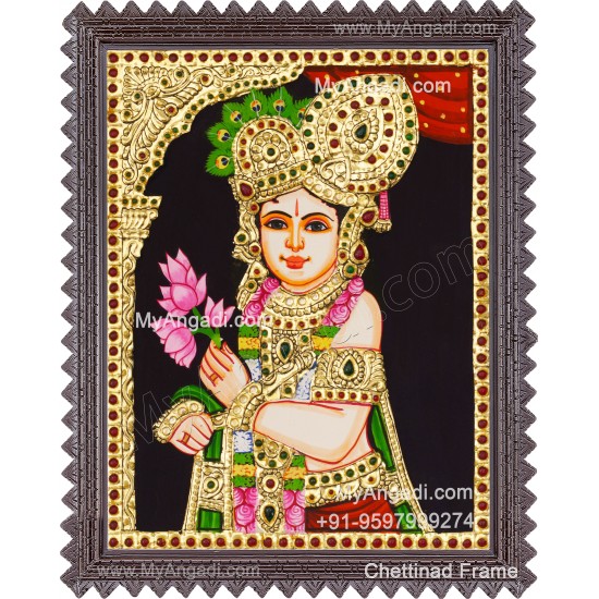 Krishna Tanjore Painting