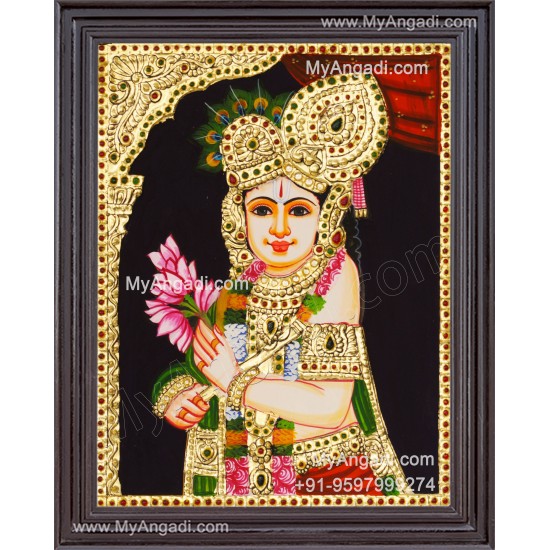 Krishna Tanjore Painting