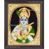Flute Krishna Tanjore Painting