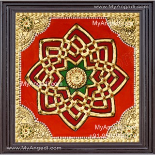 Aiswarya Kolam Tanjore Painting