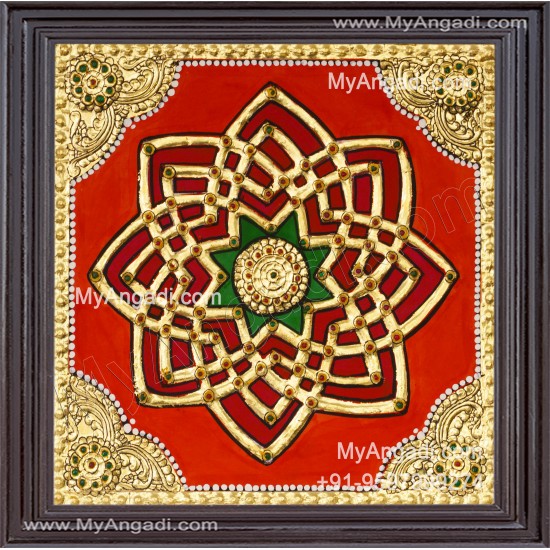 Aiswarya Kolam Tanjore Painting