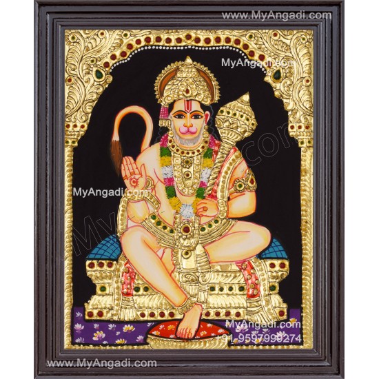 Hanuman Tanjore Painting