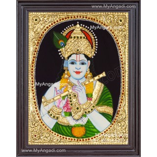 Krishna Tanjore Painting