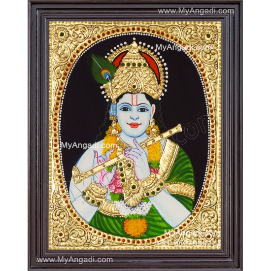 Krishna Tanjore Painting