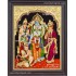 Ram Parivar Tanjore painting