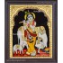  Krishna With Cow And Calf Tanjore Painting