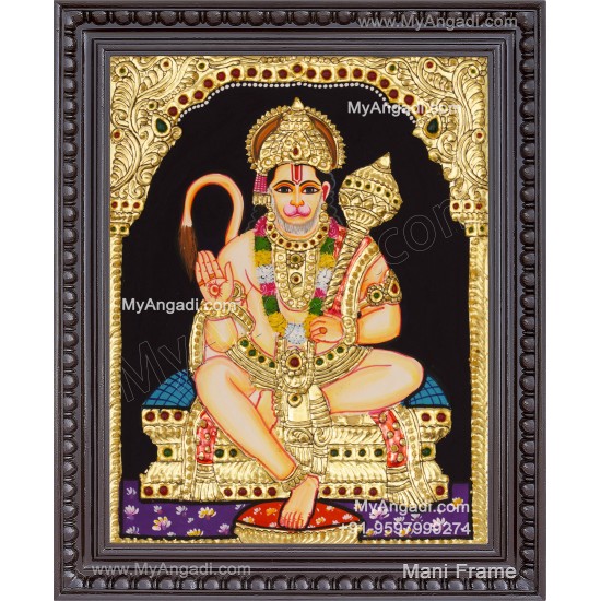 Hanuman Tanjore Painting