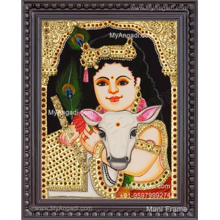 Krishna Tanjore Painting