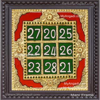 Kubera Yantra Tanjore Painting