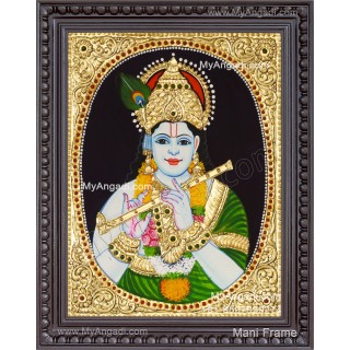 Krishna Tanjore Painting