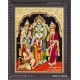Ram Parivar Tanjore painting