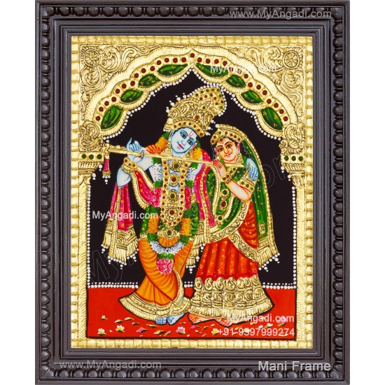 Radha Krishna Tanjore Painting