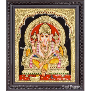 Ganapathi Tanjore Painting