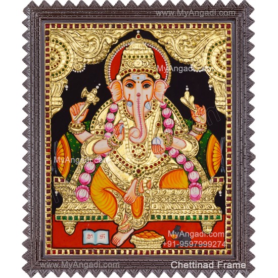Ganesha Tanjore Paintings