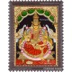 Gajalakshmi 3d Embossed Tanjore Painting