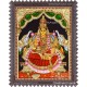 Gajalakshmi 3d Embossed Tanjore Painting