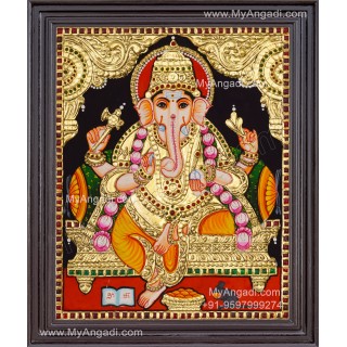 Ganesha Tanjore Paintings
