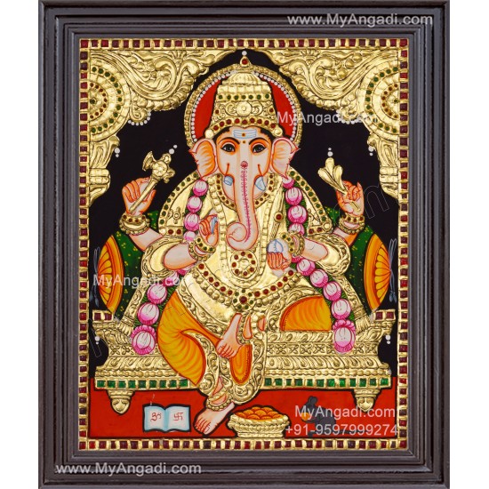 Ganesha Tanjore Paintings