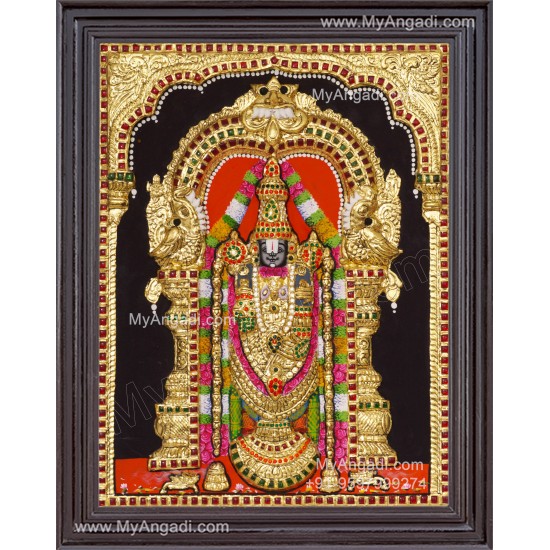 Balaji 3d Tanjore Painting